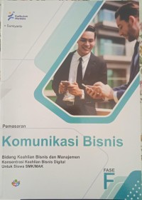 Image of KOMUNIKASI BISNIS FASE F (Pemasaran)