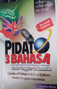 Image of PIDATO 3 BAHASA (ARAB, INGGRIS, INDONESIA)